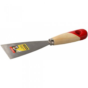 Шпательная лопатка STAYER MASTER с деревянной ручкой, 30 мм