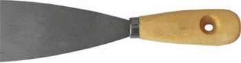 Шпатель с деревянной ручкой, 100 мм