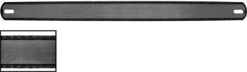 Полотно ножовочное металл/дерево, кал.зуб, широкое 2-х стор.300 х 25 мм (72 шт)