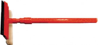 Щетка-скребок для окон, с пластиковой телескопической ручкой