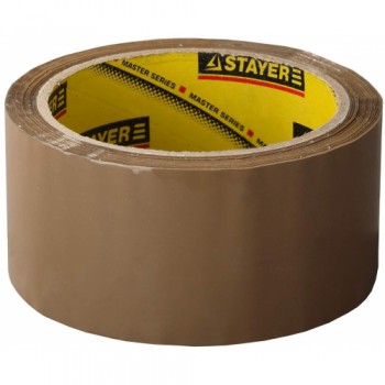 Лента STAYER клеящая упаковочная, коричневая, 38 мм х 60 м