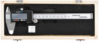 Штангенциркуль металлический с электронным отсчетом 150 мм / 0,01 мм