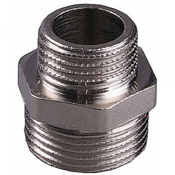 Бочонок GENERAL FITTINGS переходной, никелированная латунь, 1/2\